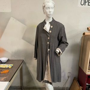 Les Ours 5 button coat